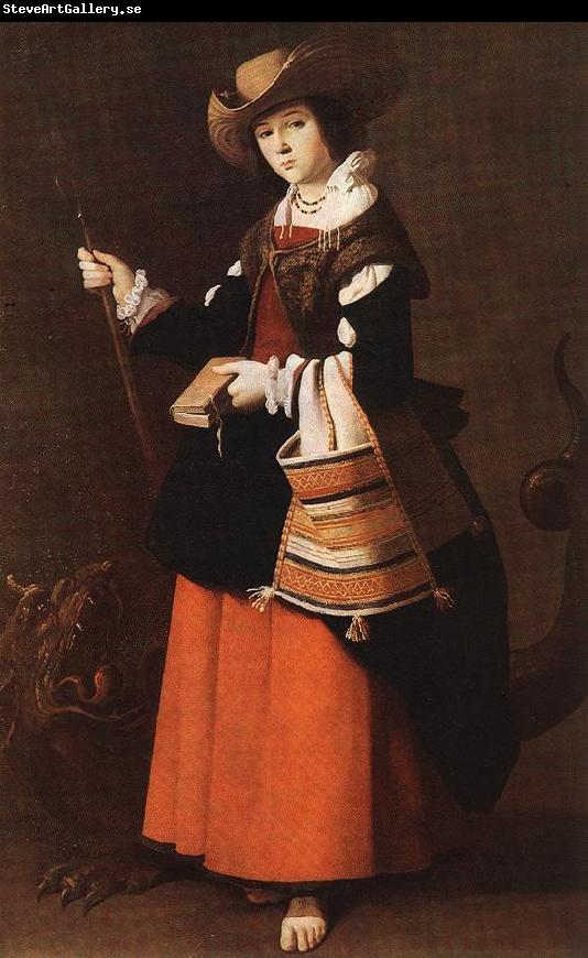 Francisco de Zurbaran St Margaret